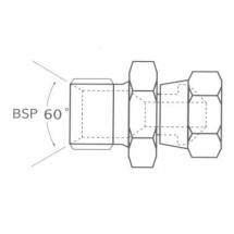 BSP Male/Female Swivel Adaptors