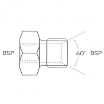 BSP Male/Fixed Female Adaptors