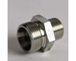 EO Male Connector 8LS/Steel 24° Cone
