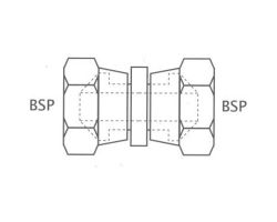 1/2" x 1" BSP