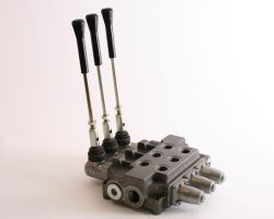 MV Lever Valve + Relief 3B DA Spool